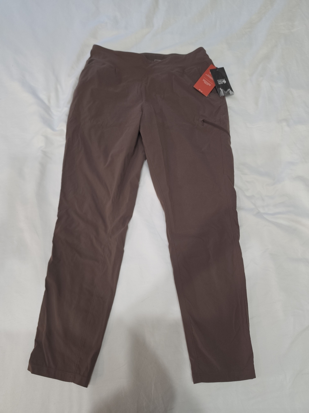 NWT Mountain Hardwear Dynama 2 Ankle Pants Brown Medium Regular MSRP $75